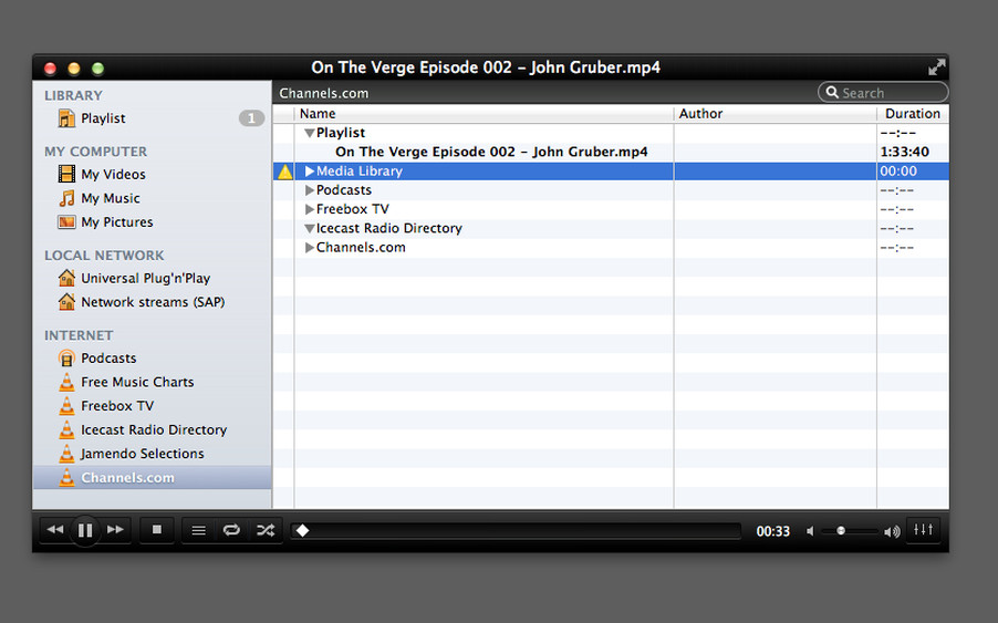 Download vlc software for mac